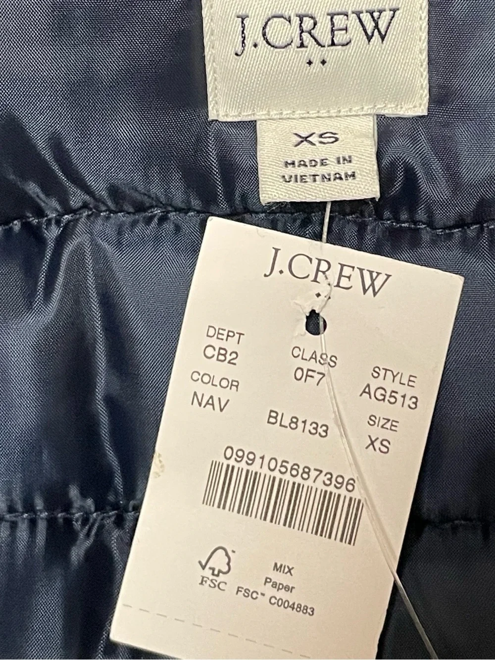 J. Crew Faux Fur Trimmed Winter Parka Insulated Jacket
